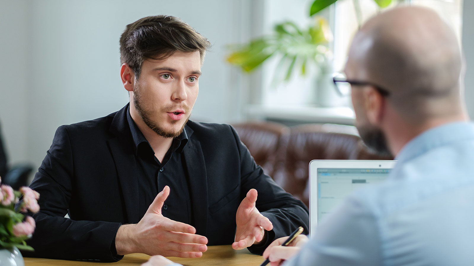 Entrevista com analista e acolhimento para o curso de formação